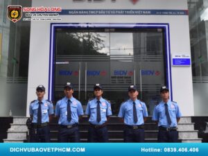 Lương bảo vệ ngân hàng BIDV