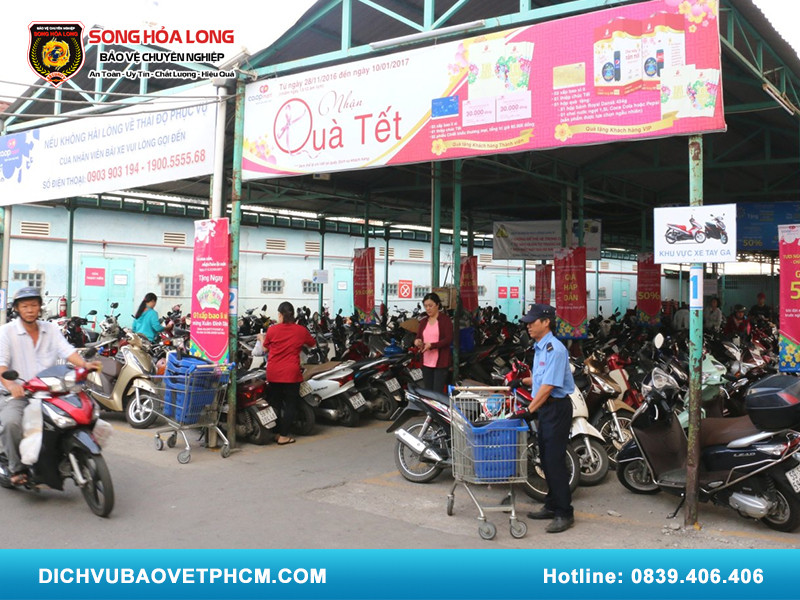 Lương bảo vệ siêu thị Co.opMart